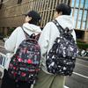 Large Capacity Graffiti Print School Bag Student Backpack Women Men Travel Backpack