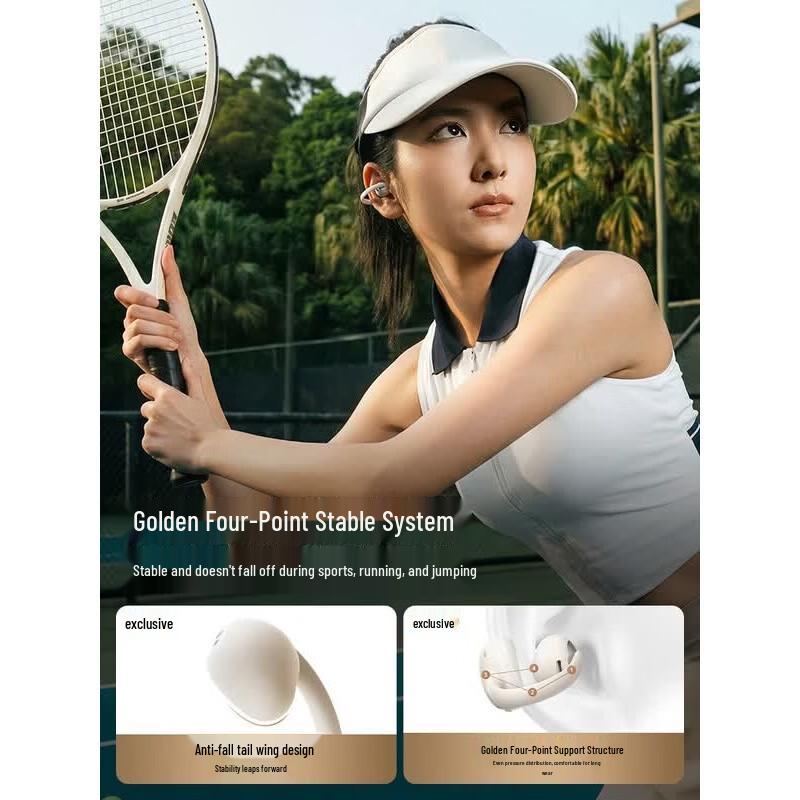 Baseus MC2 Bluetooth-наушники с открытым ухом, крепящиеся на клипсе