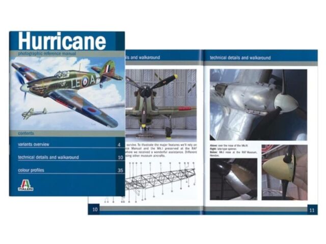 TAMIYA 1/48 ITALERI Series No.11 HAWKER HURRICANE Mk.I w/3 FIGURES 37011-000 NEW