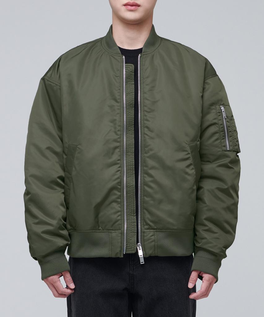 Musinsa Standard Oversized Ma-1 Bomber Jacket [Khaki]