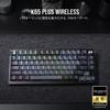 CORSAIR K65 PLUS Беспроводная Игровая 82 CORSAIR Красные Линейные Медиа Японская Клавиатура, 75% Клавиатура, Клавиши, Переключатели, Сменные, Поворотный Переключатель, Раскладка,