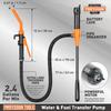 Portable Electric Oil Extractor Pump Battery Power Fuel Pump Handheld Liquid Fuel and Water Transfer Pump Tools with A Gun Mouth