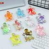 Oil Quicksand Flashing Turtle Ornament Starfish Micro Figurines Turtle Ornament Desktop Decoration