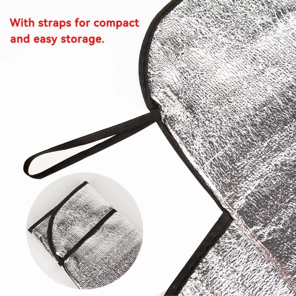 200x70cm Windshield Snow Cover Easy Installation Windshield Protector Dust Protection