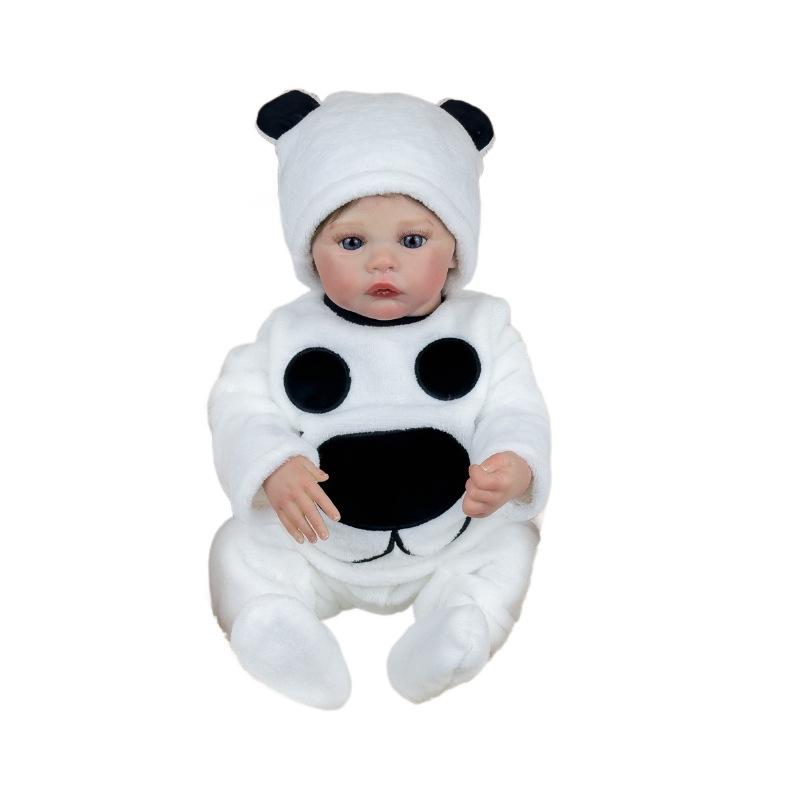 45 см моющаяся реалистичная мягкая расписанная вручную имитация куклы-ребенка для детей, игровая кукла