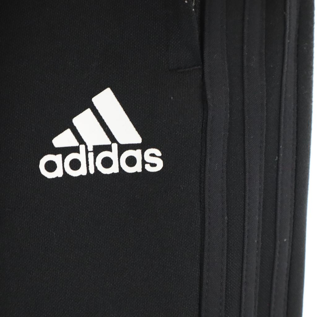 Adidas training Длинные трикотажные брюки O Black series 3 полоски Мужские Б/У