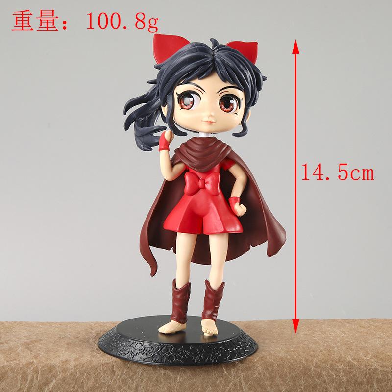 14 см Инуяша Сессёмару Кагомэ Чжуе Кавайная Аниме Фигурка GK Статуя Модель Игрушки Фигурки Украшения Коллекция Офисные Украшения Подарки