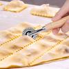 Zinc Zinc Zinc Alloy Pizza Lace Rolling Wheel Manual Pasta Mold Side-Embossed Biscuit Mold  Cookie