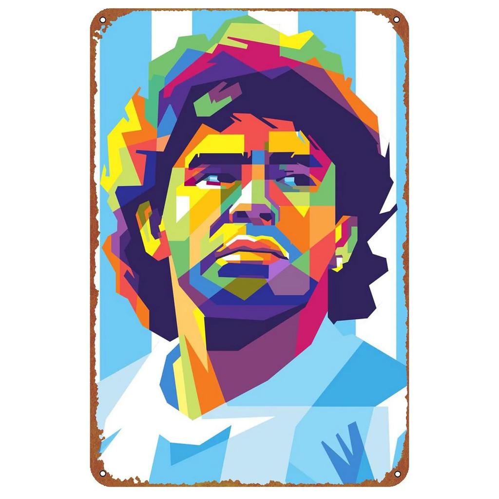 Металлическая жестяная табличка Аргентина Буэнос-Айрес Настенное украшение Пластина Винтажный плакат Железная картина для мужской берлоги Домашнее кафе Садовый клуб Бар