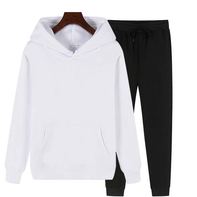 Женская однотонная толстовка с длинными рукавами, оптовая продажа, флисовая толстовка с логотипом, женская спортивная одежда из двух частей, толстовки с капюшоном