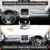 For Lexus NX NX200t NX300h NX200 NX300 200t 300h 2015~ Dashboard Cover Avoid Light Pad trument Platform Cover Mat Carpet