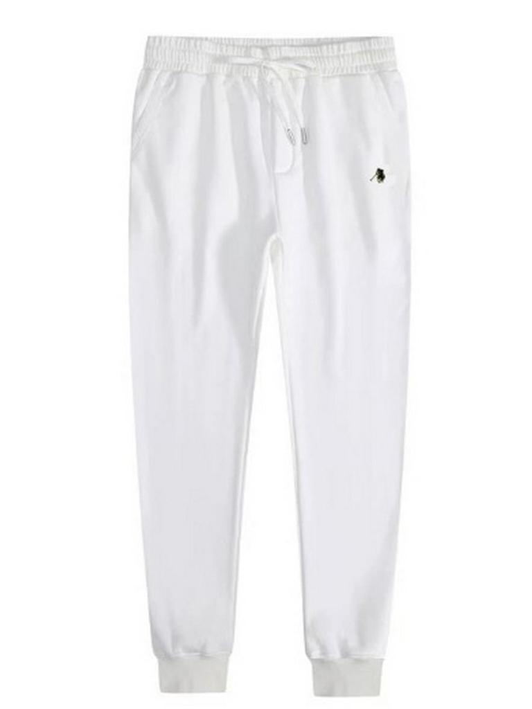 Men's Plush Lined Hooded Sweatshirt, Embroidered Loose Fit, Autumn/Winter Polo Style, Plus Size, RL Design