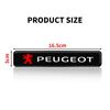 2026 Hot Car Sticker Fashion Car 3D Sticker Front Head Light Eyebrow Emblem Sport Decorator For Peugeot 206 307 308 3008 207 208