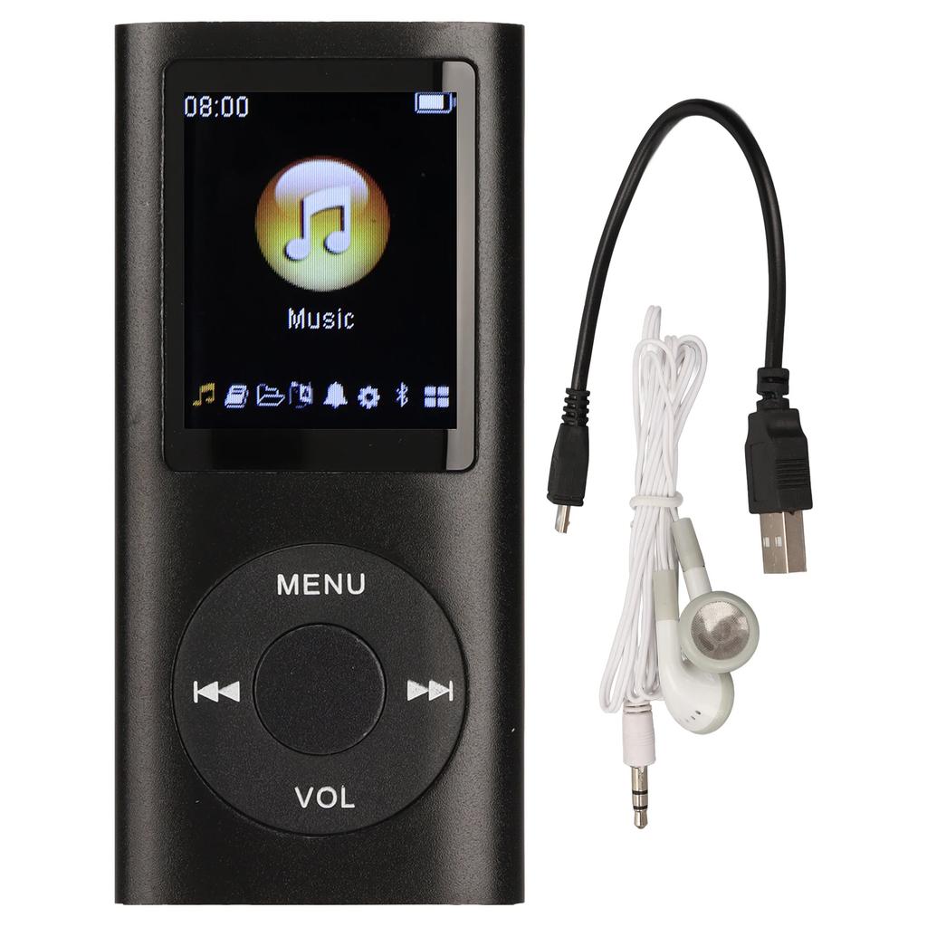 Портативный мини MP3-плеер, без потерь звука, тонкий, с 1,8-дюймовым ЖК-экраном, музыкальный плеер