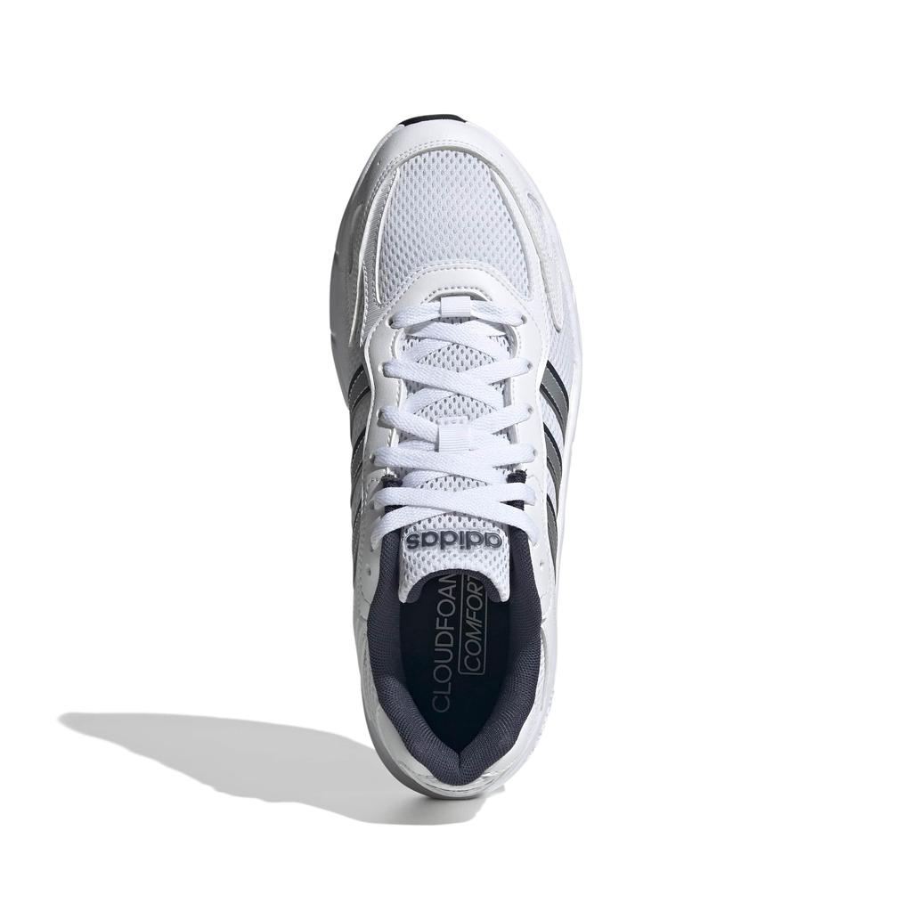 Adidas ECLYPTIX 2000 Unisex Grey Two Size cm Sneakers, Adult, NKT87, Three/Core White/Grey (JI4541), 27.0