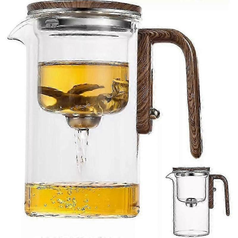 Glass teapot with infuser perfect for tea brewing