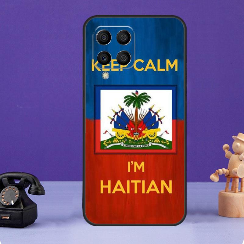 Haiti Haitian Flag Case For Samsung Galaxy M36 M56 M16 M33 M53 M13 M12 M32 M52 M20 M15 M55 M31 M14 M35 M34 M54