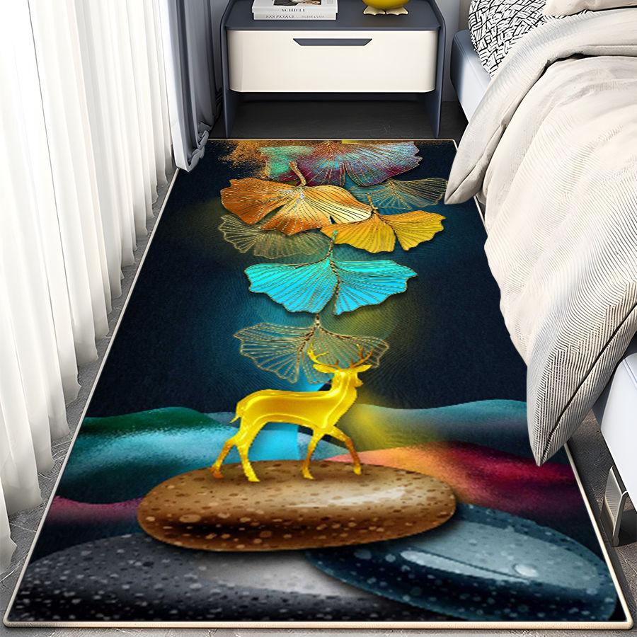 3D ковровая полоса противоскользящий коврик кухонный коврик эркер универсальный спальня прикроватная тумбочка комната