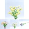 White Faux Daisy Mimic Flower For Photography Props And Event Decor