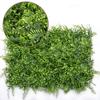 Square Shape Artificial Grass Wall Panel 40*60cm Size Privacy Fence Panel  Indoor Decor