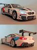 1:32 BMW 3.0 CSL GT3  Alloy Racing Car Model Diecast Metal Toy Car Vehicle Model High Simulation Sound Light Collection Kid Gift