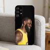B-Basketball Star L-LeBron James   Phone Case For Samsung S25,S24,S21,S22,S23,S30,Ultra,S20,Plus,Fe,Note,10,9,5G Black Cover
