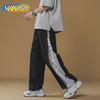 Summer Unisex Streetwear Wide Pants Men Casual Cargo Pants Sport Running Sweatpants Harajuku Skateboard Pants Trousers Techwear Clothes For Women