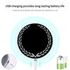 Universal For Porsche Car Triangle Window LED Decorate Light Car Rear Window Atmosphere Lamp Intelligent Luminous Seven Color