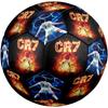 Постер Криштиану Роналду Cr7 Размер 5 Футбольный Мяч Машинная строчка Для тренировок и матчей в помещении/на улице Идеально для любителей футбола