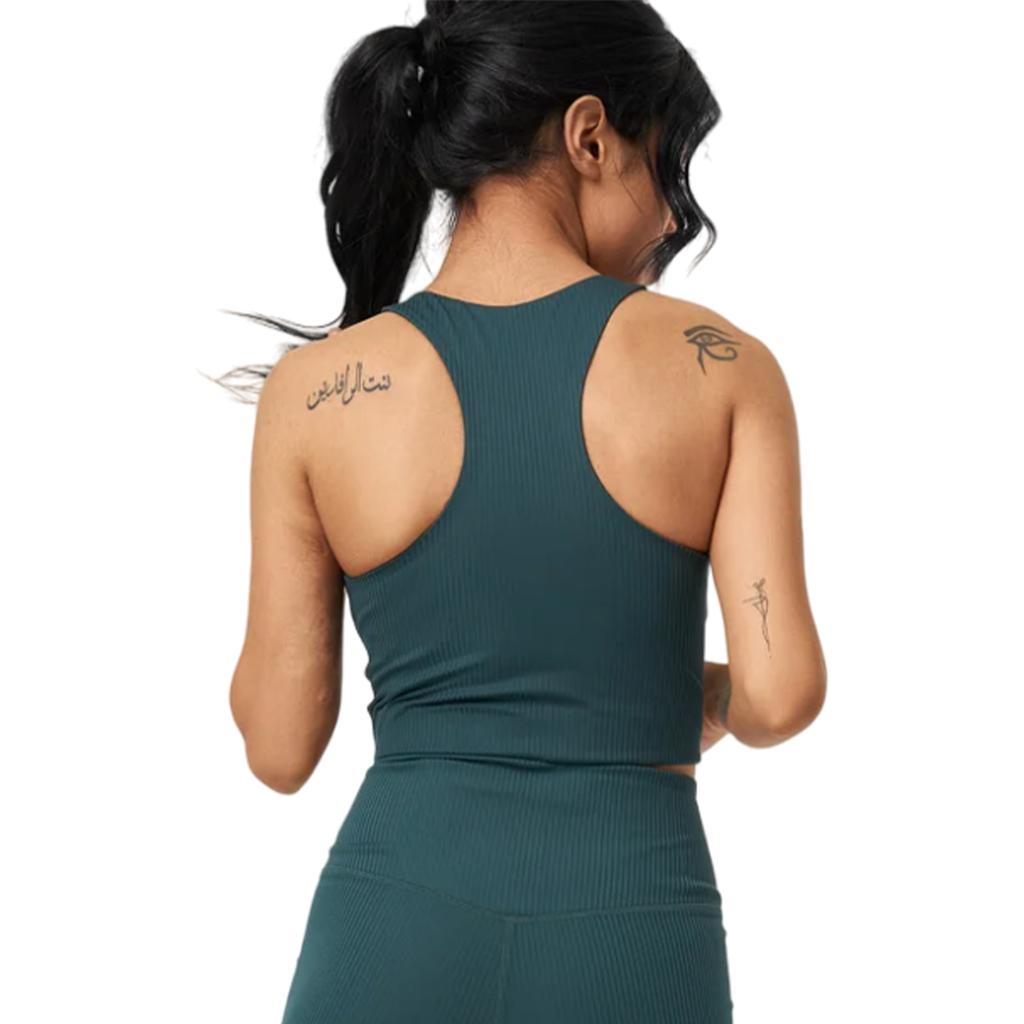 Girlfriend Collective Женский/дамский бюстгальтер Paloma Ribbed Racerback