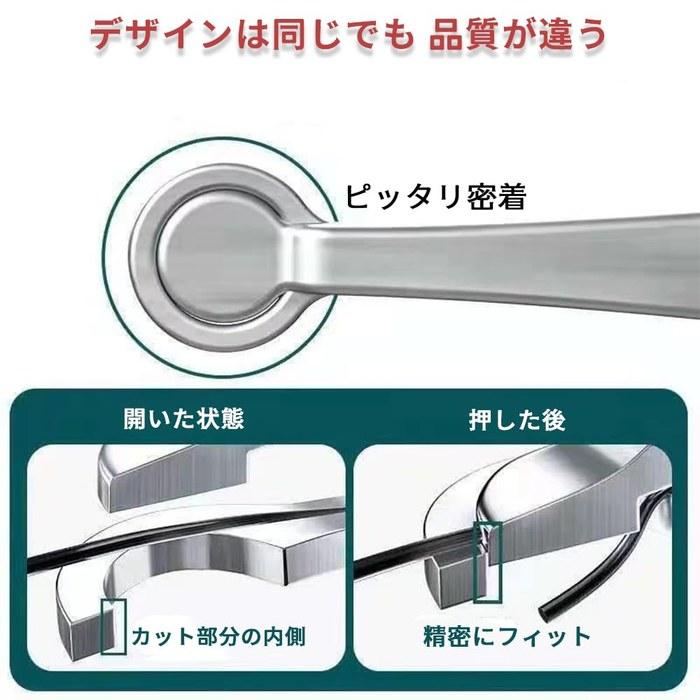 HEXATIZO Nose Hair Trimmer, Stainless Steel, with Leather Case, Silver