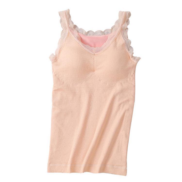 Женский терможилет больших размеров из плотного кружева с бархатной подкладкой