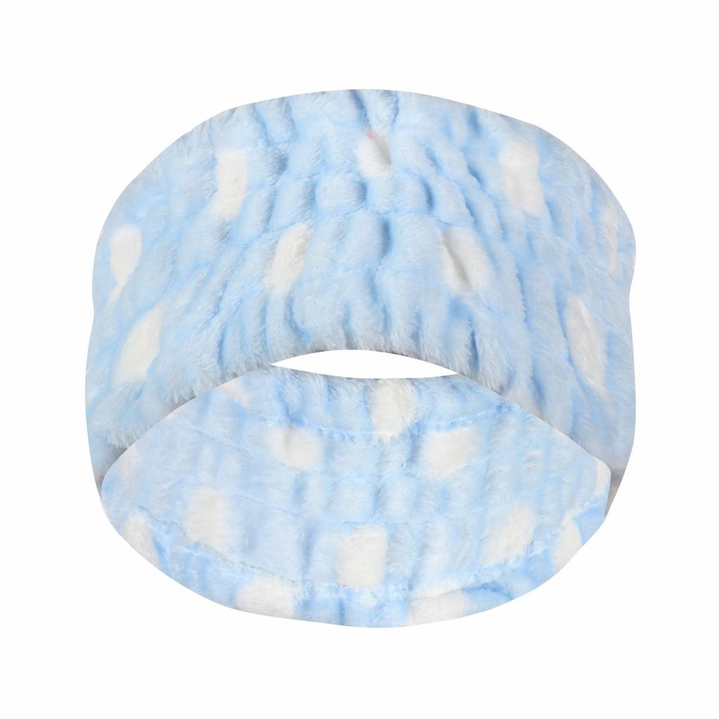 Z cross-border новая широкая повязка на голову из кораллового флиса, повязка на голову, простая плюшевая повязка на голову, однотонная широкая повязка на голову для мытья лица и аксессуары для волос.