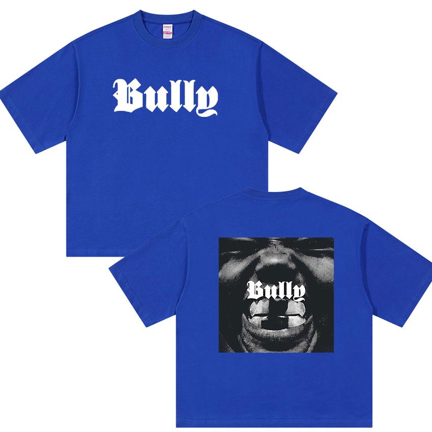 2026 New Album Bully Kanye West Graphic T Shirt Unisexs Rap Gothic Fashion Oversized Cotton Tshirt Retro Hiphop Clothing Tshirts