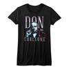The Godfather Don Corleone Bust Photo Womans Fitted T Shirt Great Classic Movie