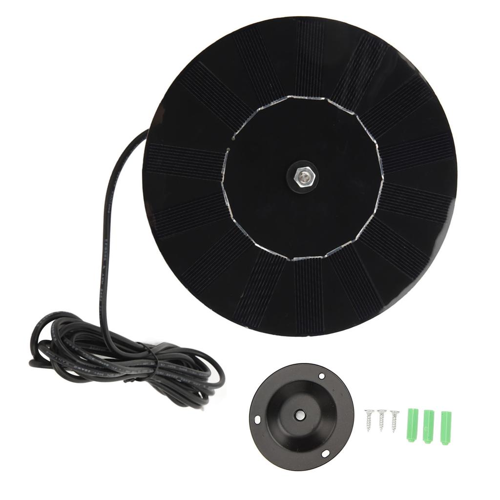 RV Solar Panel Mono High Effcient Solar Battery Charger Panel with Bracket 3 Meters Charging Cable for RV Outdoor