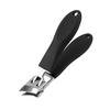 Wide Jaw Opening Curved Nail Clippers for Seniors Anti-Splash Slanted Nail Clipper