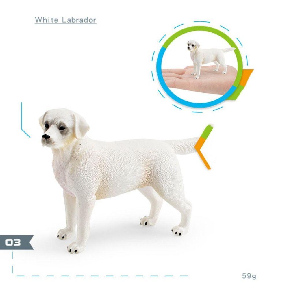 Great Dane Puppy Dog Figurine Labrador Rottweiler Simulation Dog Statue Kids Toy