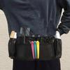 Hair Stylist Waist Bag Hairdresser Scissor Holster Salon Apron PU Leather Adjustable Belt Multiple