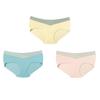 TERMEZY 3Pcs/lot Seamless Panties Ice Silk Female Comfort Underwear Women Low-Waist Briefs Large Size Maternity Panty Sexy Lingerie