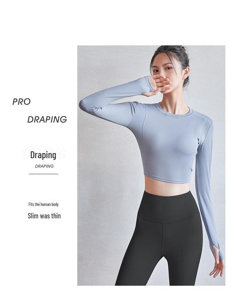 Женская одежда для йоги и спортзала Juyitang весна/лето: Спортивные костюмы для бега и коррекции фигуры Slim-Fit