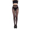 Halloween 2024 Black & White Rose Cross One-Piece Pantyhose - European & American Style