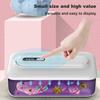 UV Sterilization Box Portable UV Cleaner with Digital Display Wand 6-Minute Cleaning Time USB Charging Multifunctional Phone Cleaner