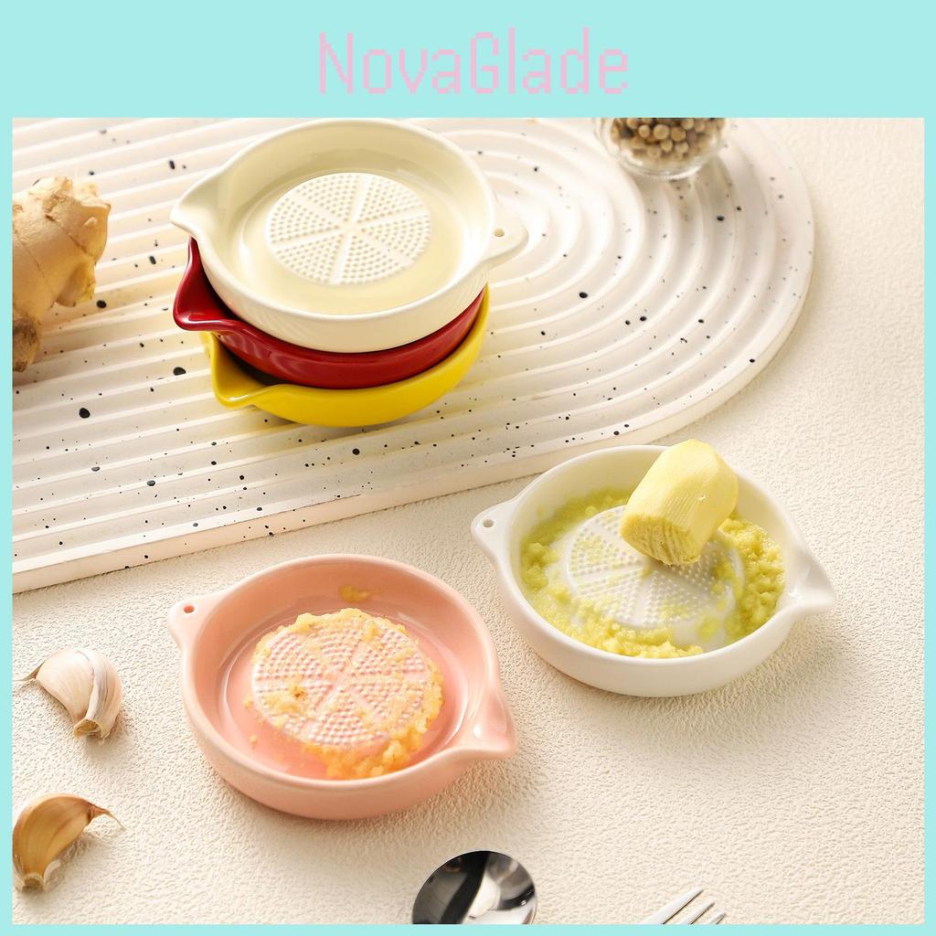 Baby Food Maker Ceramic Grater For Ginger Garlic And Fruit Purees With Handheld Design