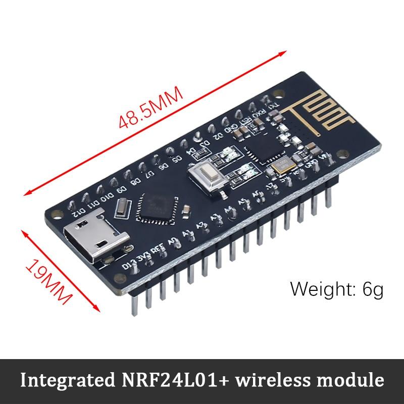 Акция для arduino Nano 3,0 Atmega328, совместимая плата с контроллером WAVGAT, модуль PCB, макетная плата без USB V3.0