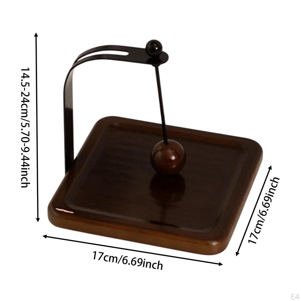 Cafe Napkin Holder Storage Rack Convenient Memos Organizer Tissue Wood Base for Dining