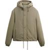 Solid Color Casual Hooded Long Sleeve Cotton Jacket Men Jackets Khaki 6318415-505