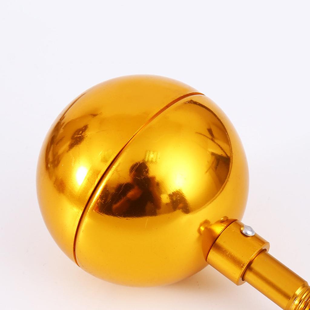 Погодоустойчивый навершие для флагштока Прочное навершие-шар для флагштока Украшение Погодоустойчивые дизайны Сфера для использования на открытом воздухе