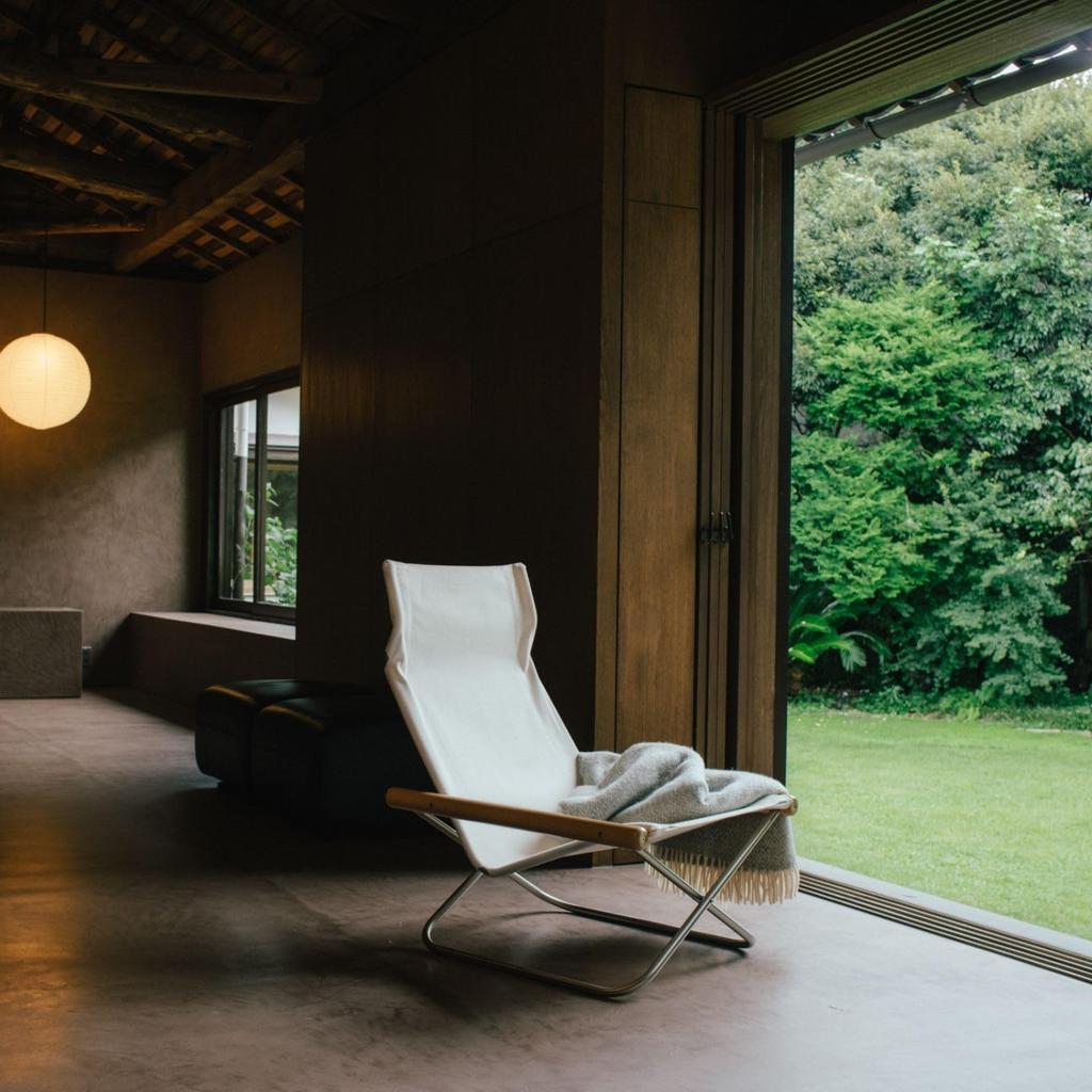 NychairX Replacement Seat for Kneechair X Folding Designer Takeshi Personal Made In Japan Ottoman, Gray, NY-147 Chair, Chair, Arai, Chair, Footrest,