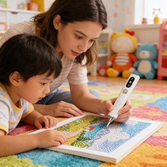 Ручка для рисования стразами Беспроводная электрическая ручка для рисования стразами Не требует воска Эргономичный комфорт Набор инструментов для нейл-арта со стразами